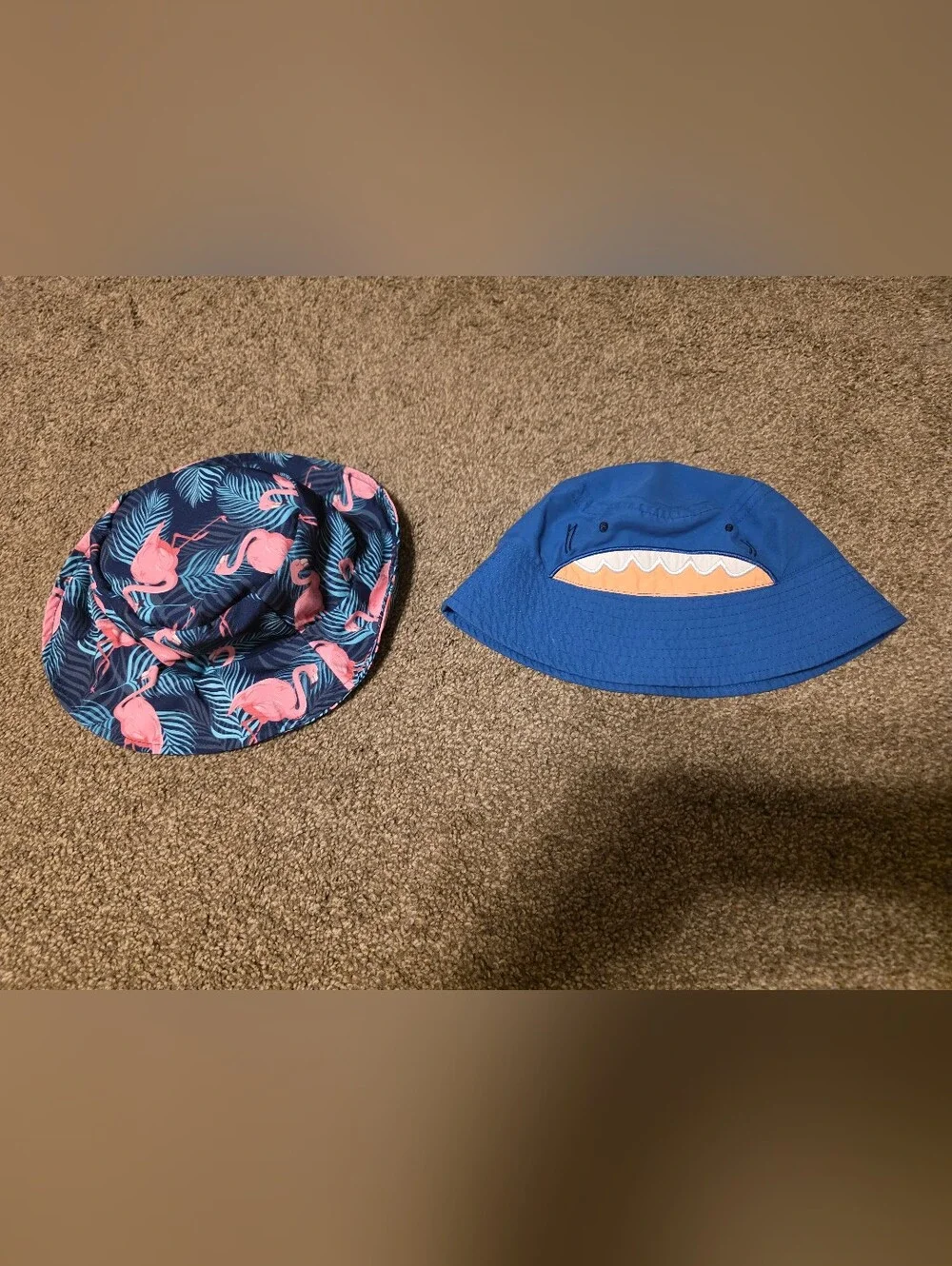💓 3/$15 Set Of 2 Baby Boy's Summer Hats Size 12-18 Months